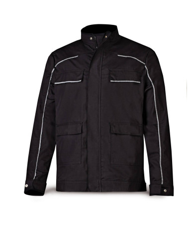 Chaqueta CANVAS negro poliéster/algodón 245 gr MARCA