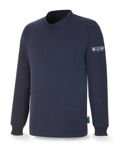 Camiseta IGNÍFUGA Y ANTIESTÁTICA (Tejido de punto XISPAL) 160 gr MARCA