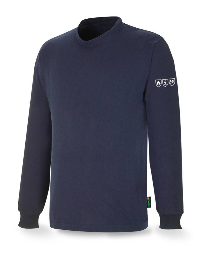 Camiseta IGNÍFUGA Y ANTIESTÁTICA (Tejido de punto XISPAL) 160 gr MARCA
