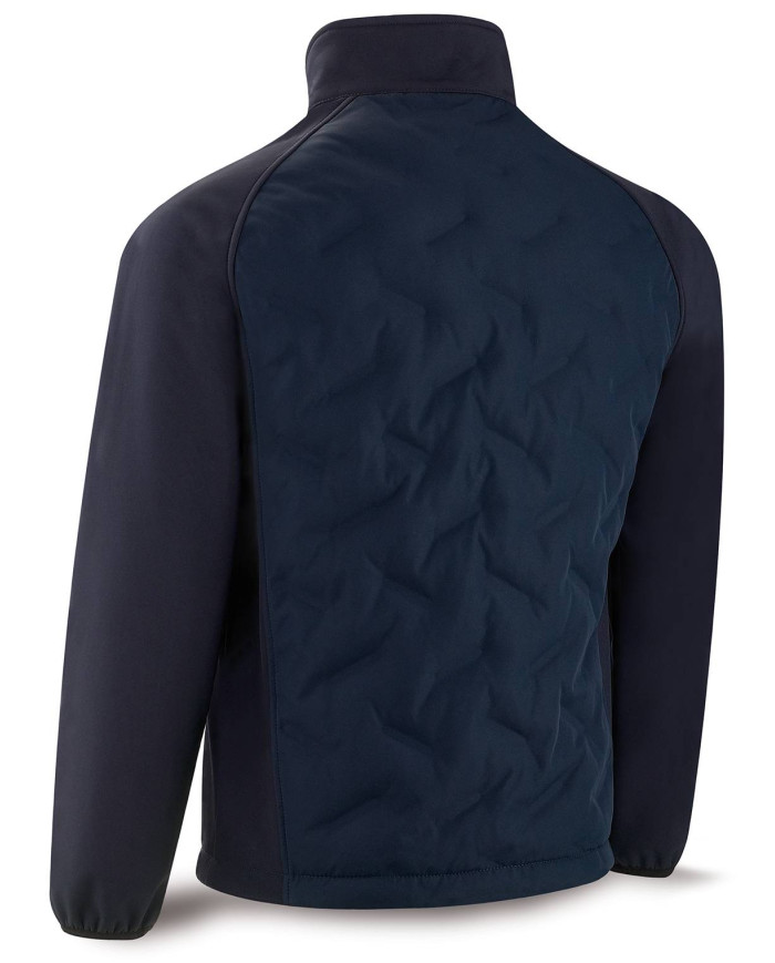 Chaqueta híbrida Softshell mod. NEW OPALO. Azul marino METEO