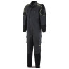 Buzo PRO SERIES Stretch gris/negro poliéster/algodón 245 gr MARCA