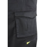 Buzo PRO SERIES Stretch gris/negro poliéster/algodón 245 gr MARCA