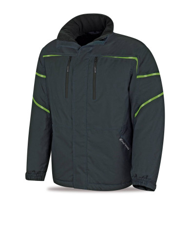 Parka certificada para frío modelo BOREAS azul marino 700 gr. EN342 METEO