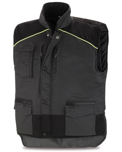 Chaleco gris/negro Pro series Stretch METEO
