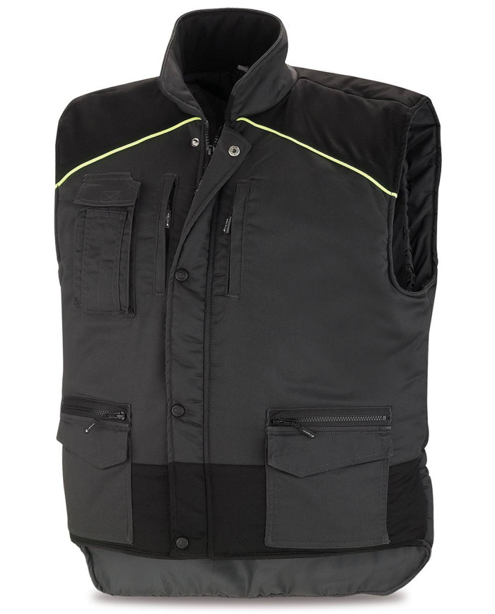 Chaleco gris/negro Pro series Stretch METEO