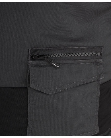 Chaleco gris/negro Pro series Stretch METEO