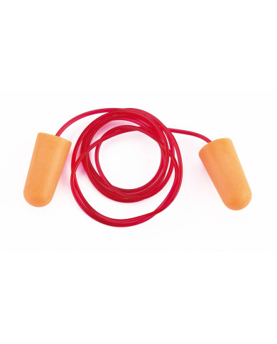 Mod. "EAR MAX". Tapón auditivo desechable con cordón STEELPRO