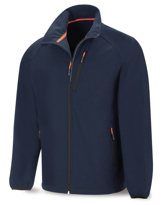 Chaqueta Softshell modelo NILO. Azul marino 290 gr METEO