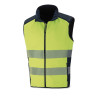 Chaleco Alta Visibilidad SoftShell bicolor con bandas segmentadas. 300 gr MARCA