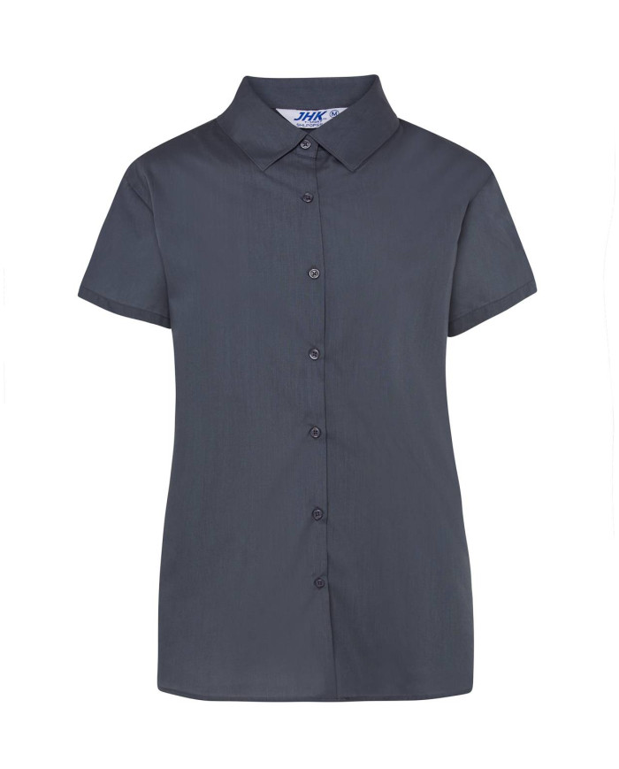 Lady Casual & Business SS Shirt Popelin JHK