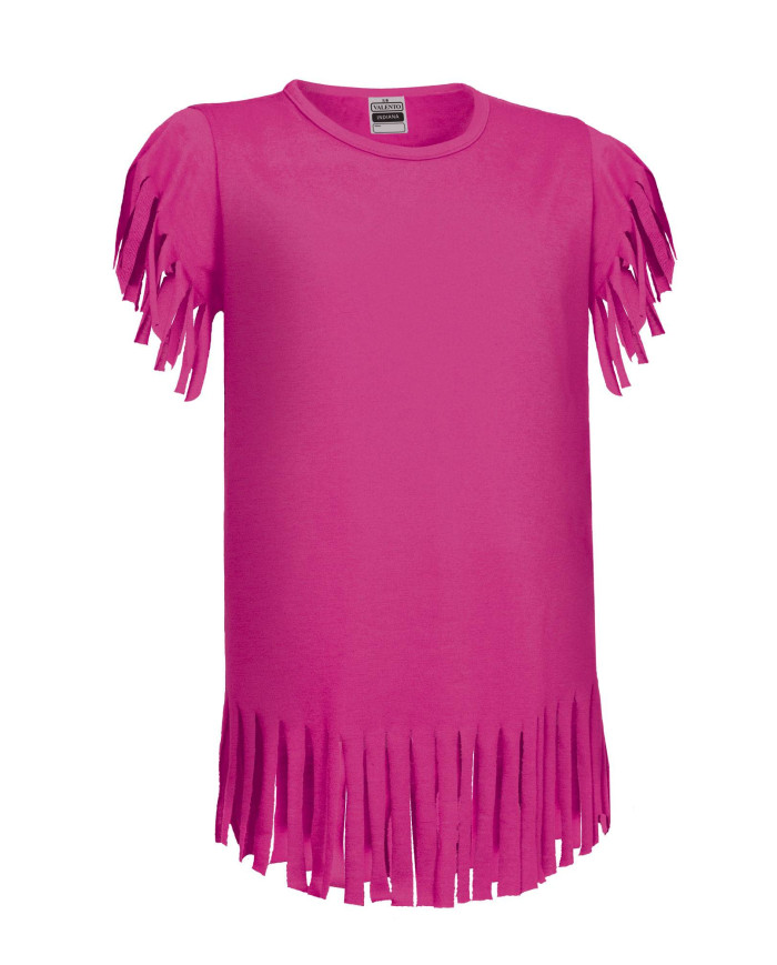 Vestido infantil INDIANA rosa magenta