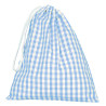 Bolsa SNACK blanco-azul celeste