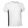 Camiseta técnica LEOPARD blanco-negro