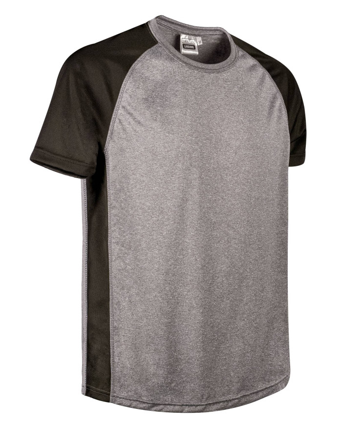 Camiseta técnica LANDING rojo loto vigore-negro