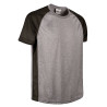 Camiseta técnica LANDING rojo loto vigore-negro
