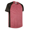 Camiseta técnica LANDING rojo loto vigore-negro