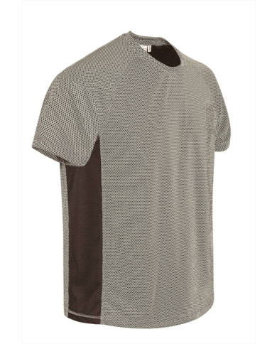 Camiseta técnica MARATHONER gris humo-negro