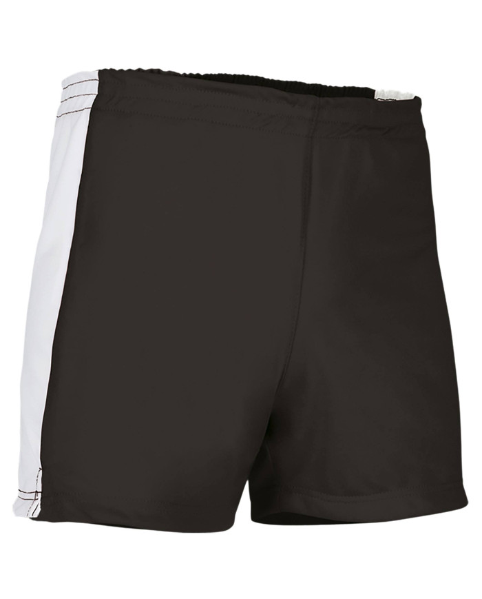 Pantalón corto deportivo MILAN negro-blanco