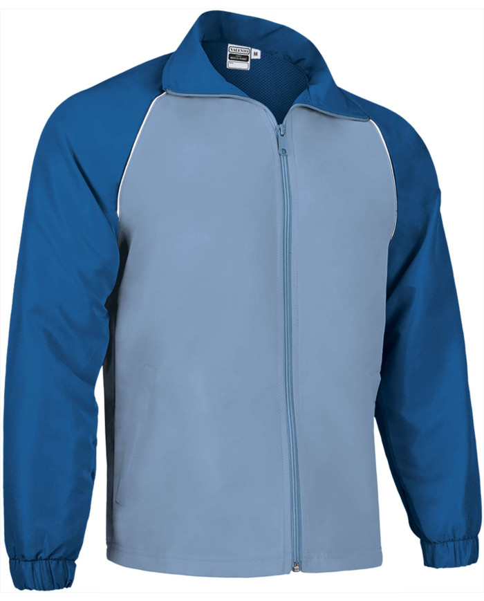 Chaqueta deportiva MATCHPOINT granate caoba-gris humo-negro