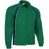 Chaqueta deportiva TOURNAMENT negro-amarillo limón-blanco