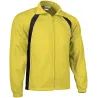 Chaqueta deportiva TOURNAMENT negro-amarillo limón-blanco