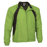 Cortavientos BOSTON negro-amarillo flúor