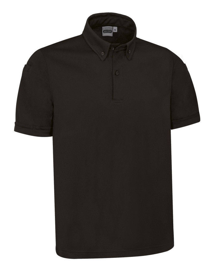 Polo M/C WISCONSIN negro