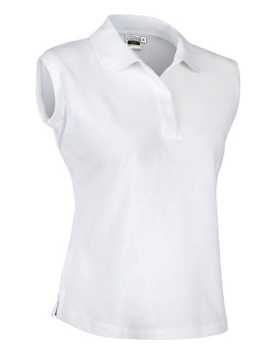Polo sin mangas mujer VEGA azul celeste