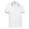 Polo M/C SAGANO blanco-negro