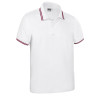 Polo M/C SAGANO blanco-negro