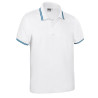 Polo M/C SAGANO blanco-negro