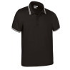 Polo M/C JAGUAR negro-blanco