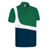 Polo M/C PARTNER azul royal-blanco-azul marino orión