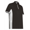 Polo M/C STRATEGY negro-blanco