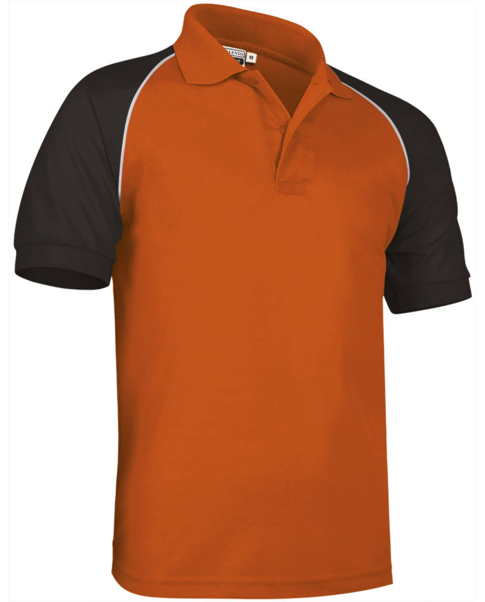 Polo M/C VENUR gris cemento-gris carbón-negro