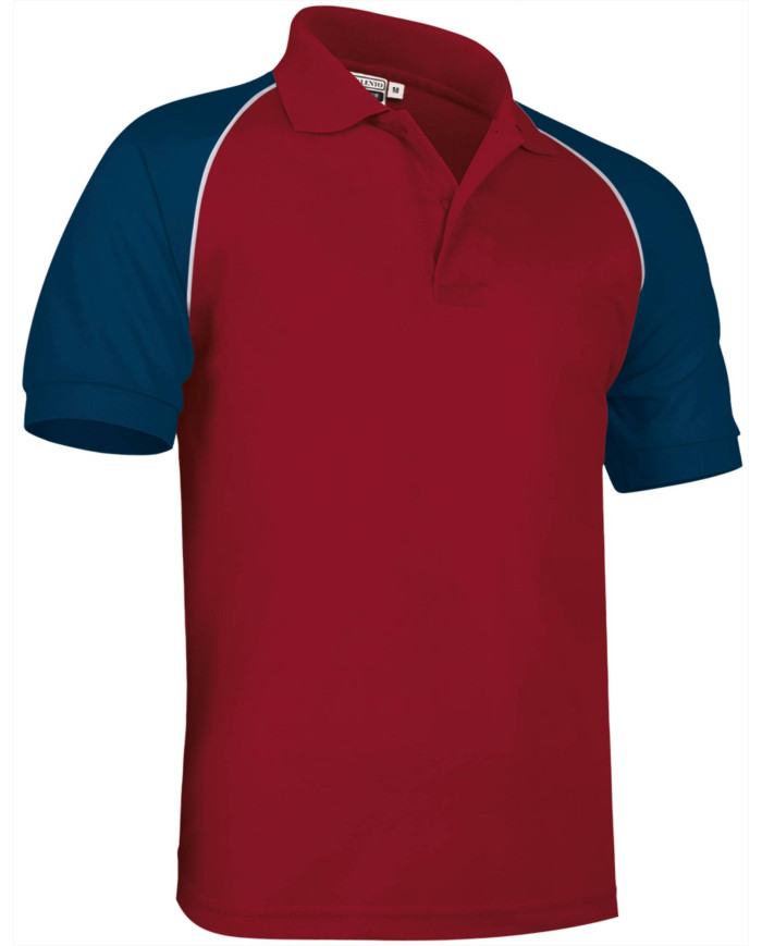 Polo M/C VENUR gris cemento-gris carbón-negro