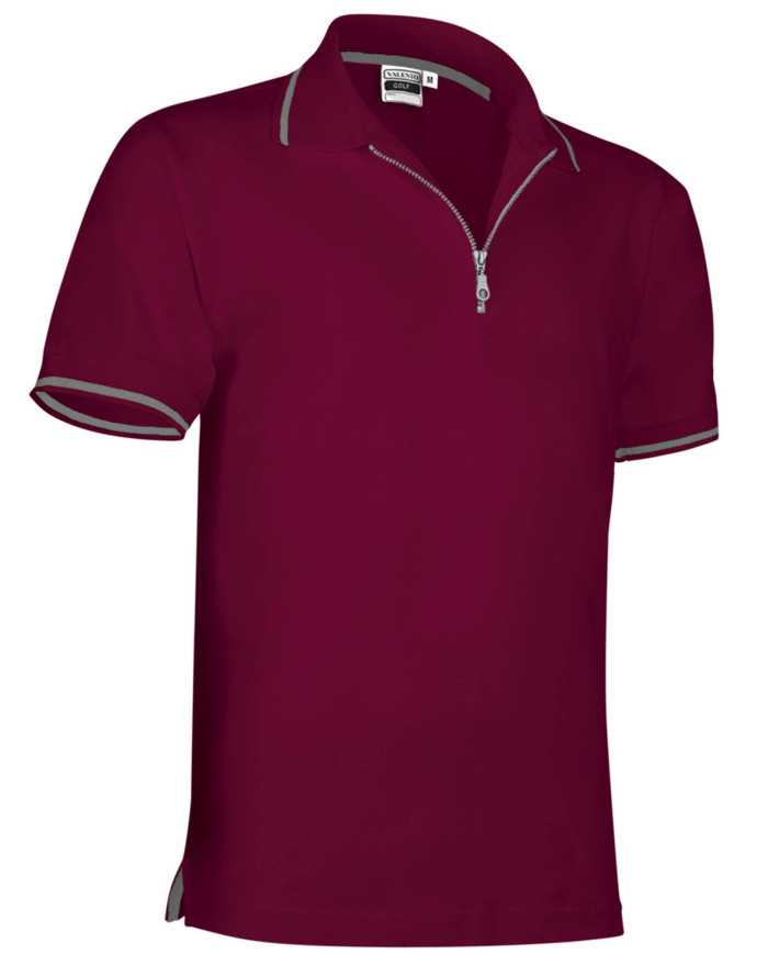 Polo M/C GOLF negro-gris cemento