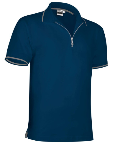 Polo M/C GOLF negro-gris cemento