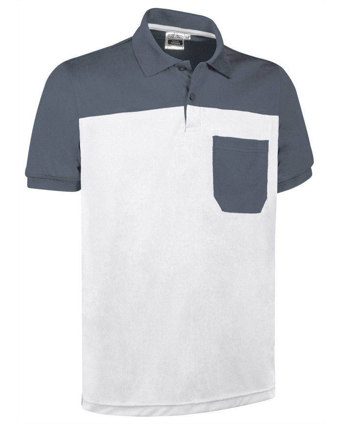 Polo M/C TYPHOON gris humo-gris carbón