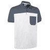 Polo M/C TYPHOON gris humo-gris carbón