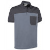 Polo M/C TYPHOON gris humo-gris carbón
