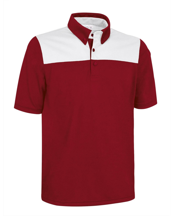 Polo M/C HURRICANE negro-blanco