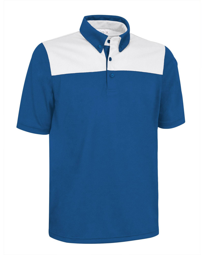 Polo M/C HURRICANE negro-blanco