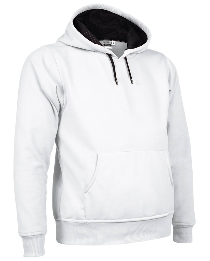 Sudadera DENZEL negro-blanco