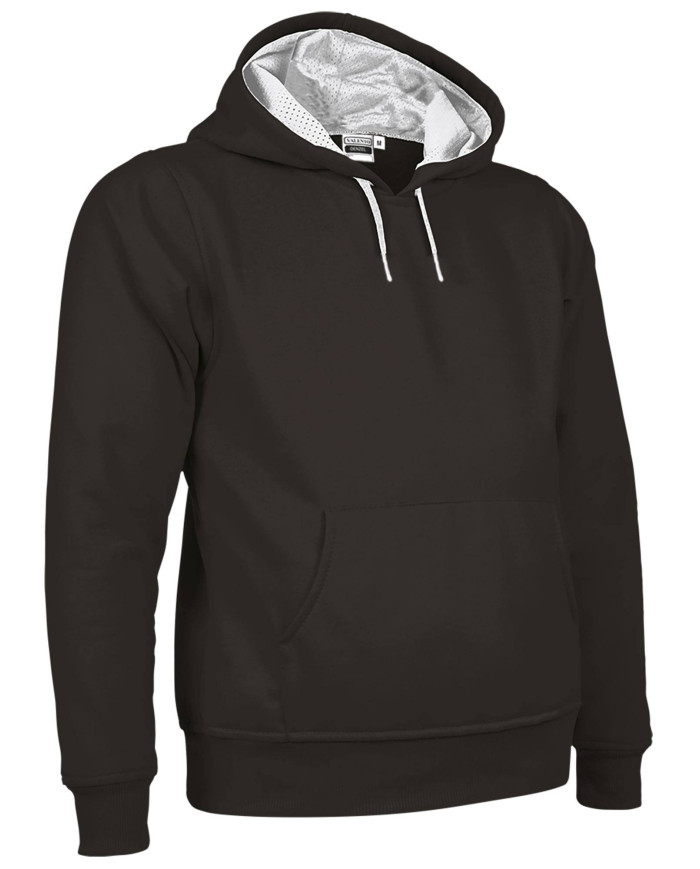 Sudadera DENZEL negro-blanco