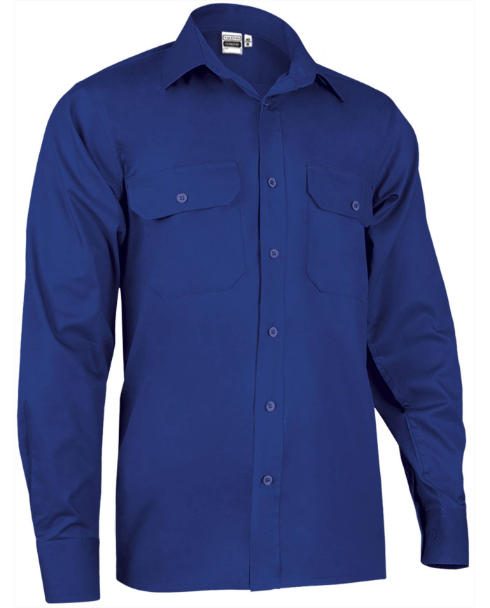 Camisa M/L CONDOR gris cemento