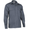 Camisa M/L CONDOR gris cemento