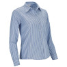 Camisa a rayas M/L Mujer CORPORATION blanco-azul celeste