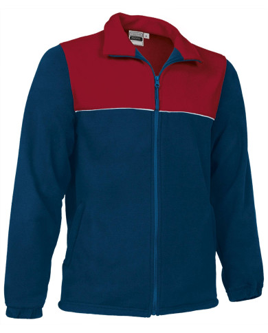 Chaqueta polar PACIFIC negro-gris carbón-blanco