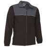 Chaqueta polar PACIFIC negro-gris carbón-blanco